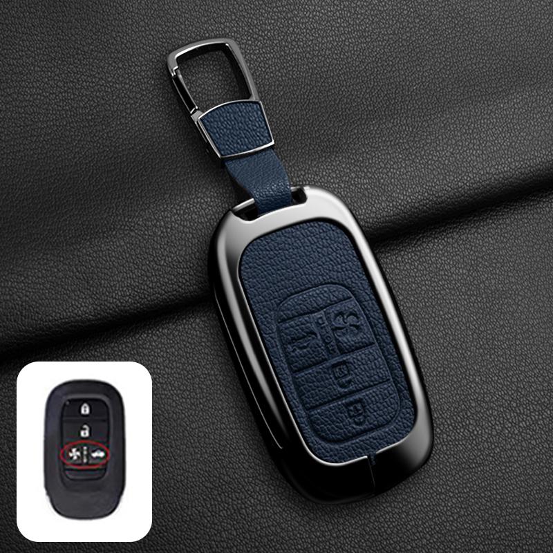 2 3 4 5 Buttons Metal Car Key Cover Case For Honda Civic 11Th Gen Ve-1 Accord   Accord Vezel Pilot Freed Crv Shell