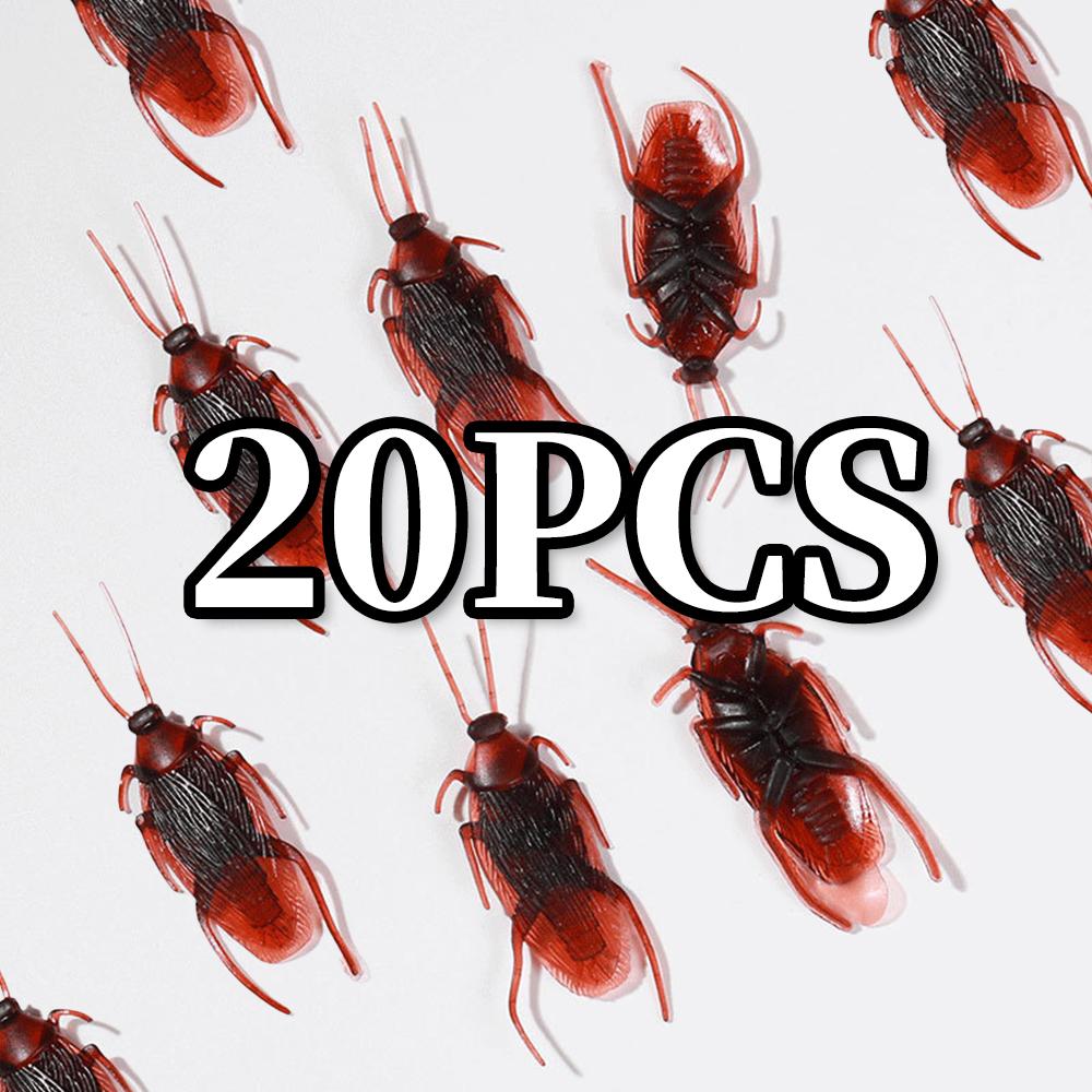 11-11 buc Halloween Insectă Simulată Păianjen Scolopendră Scorpion Liliac Gândac Fals Amuzant Jucărie Accesorii Petrecere Decor Petrecere DIY Recuzită