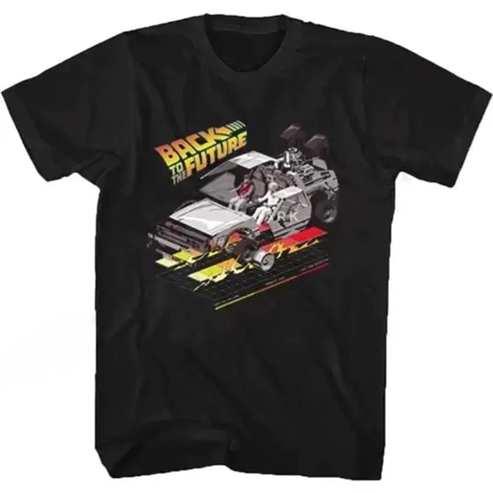 Mode Hip Hop Streetwear Korte Mouw T-shirt Back To The Future T-shirt Grafische Print Dames