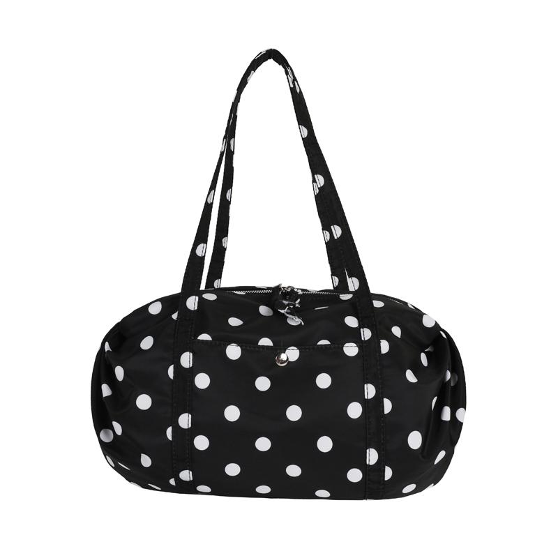 Polyester Stippen Grote Capaciteit Casual Tote Herfst/Winter Nieuwe Reizen 2026 Mode Tassen voor Vrouwen Draagbare Pendelen Schoudertas