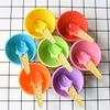 Гаряча миска для змішування морозива 1 шт. DIY Ручна робота проти слизу Боротьба Гарячий милий пластиковий бантик для морозива