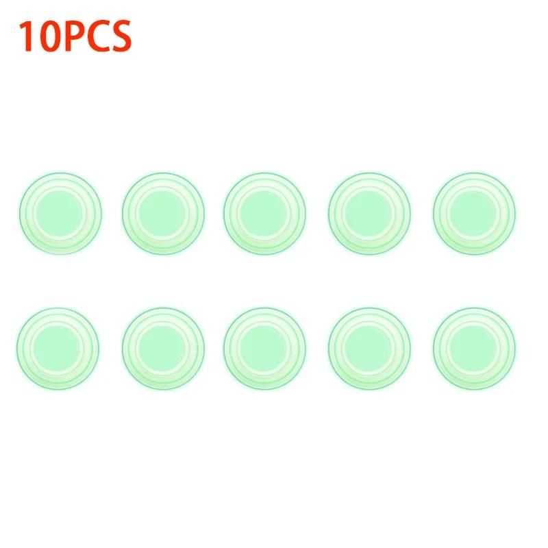 10PCS Car Door Anti-shock Silicone Pad Universal Anti-Noise Buffer Gasket Anti-collision Door Sticker Soundproof Crash Pad