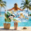 Erling Haaland Print Quick Dry Beach Towel Microfiber Absorbent Portable Travel Swimming Towel
