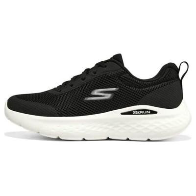 Go Run Lite Comfortable Mesh Durable Breathable Low Top Running Shoes Women Sneakers Black 129426-BKW