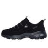 DLites Leather Comfortable Simple Versatile Low-Top Casual Shoes Women Sneaker Black 150543-BBK