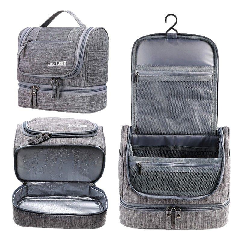 Multifunktionale Reise-Make-up- & Toilettenartikel-Tasche, Nass-/Trocken-Trennung, Großes Fassungsvermögen, Tragbar, Aufhängbar, Mehrfarbige Optionen