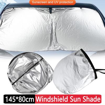 Umbrelă de soare pentru fereastră din față Coche Protecție pliabilă pentru fereastră față Umbrelă de protecție UV Parbriz de mașină Parasolar pentru vehicul SUV Sedan