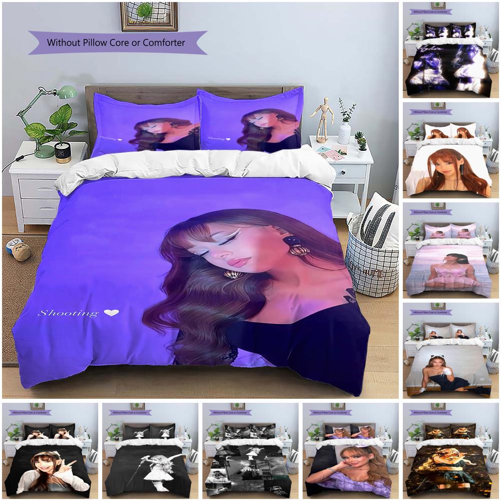 1PC Ayliva Theme Pattern Bedding Quilt Set Quilt Cover Pillowcase Home Decoration Birthday Gift (1 * Duvet Cover + 2 * Pillowcase, Without Core)