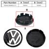 3B7601171 1J0601171 For VW Volkswagen 4pcs 60MM 56MM 65MM 70MM Car Golf Styling Wheel Center Cap Hub Covers Badge Accessories