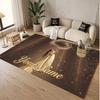 Op Maat Gemaakte Kristal Fluweel Vloerkleed, Ariana Grande Comfortabel Antislip Vloermat Voor Kamerdecoratie