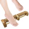 Masajea tus pies en cualquier lugar con este rodillo de madera para pies para puntos de presión e Ideal para la oficina o el hogar en cualquier momento, acupresión. usar.