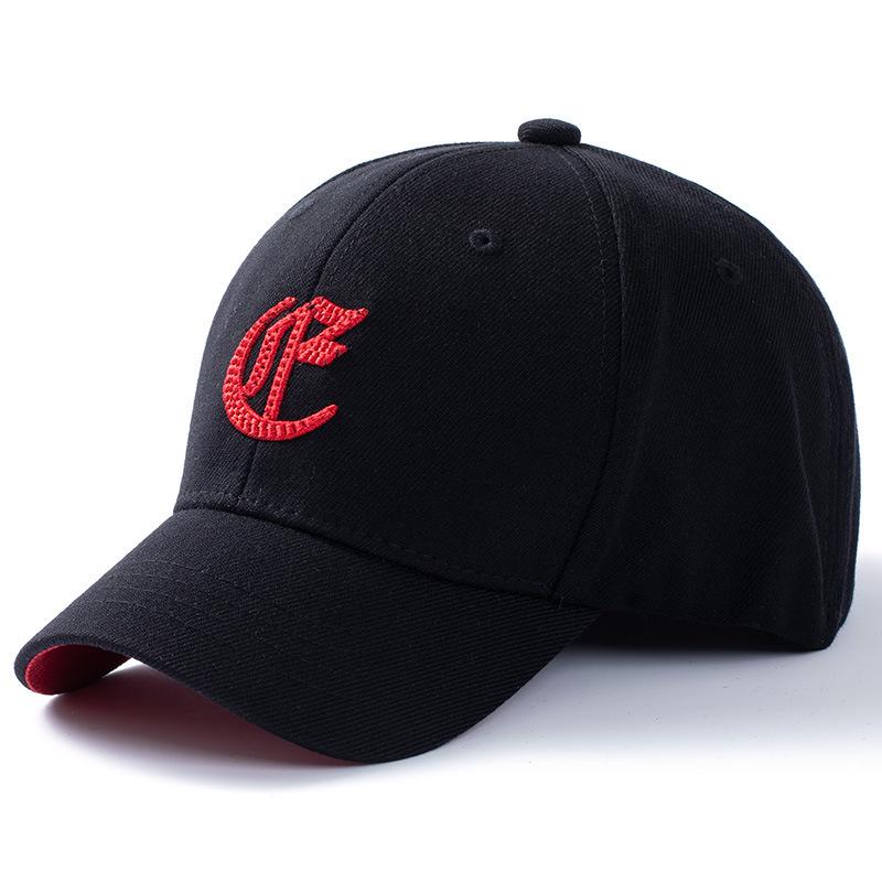 Trendy Short Brim Baseball Cap with Embroidered Lettering - Unisex Duckbill Design for Outdoor Sunshade
