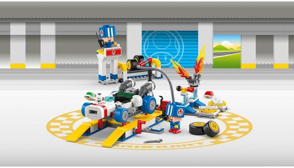 LEGO Super Mario Building Set – Mario Kart – Toad's Workshop (72035)