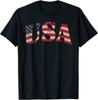 USA Uns Flagge Patriotischen 4Th Von Juli Amerika Unabhängigkeit Unisex T-Shirt