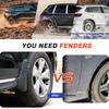For Buick Excelle 2009-2017 2012 2013 2014 2015 2016 Fender Mudflaps Splash Guards Mudguards Mud Flaps Car Accessories