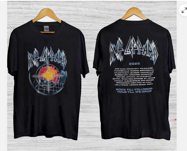 Def Leppard Pyromania Summer Tour 2025 Unisex T-Shirt Unisex T-Shirt