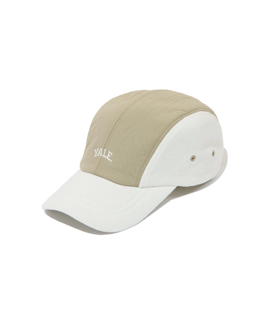 YALE [Onemile Wear] Fleece Nylon Camp Cap Ivory