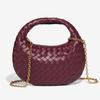 Woven Women's Crossbody Bag Fashion Solid Color Mini Handbag Hobo Bag Pouch Shoulder Bag