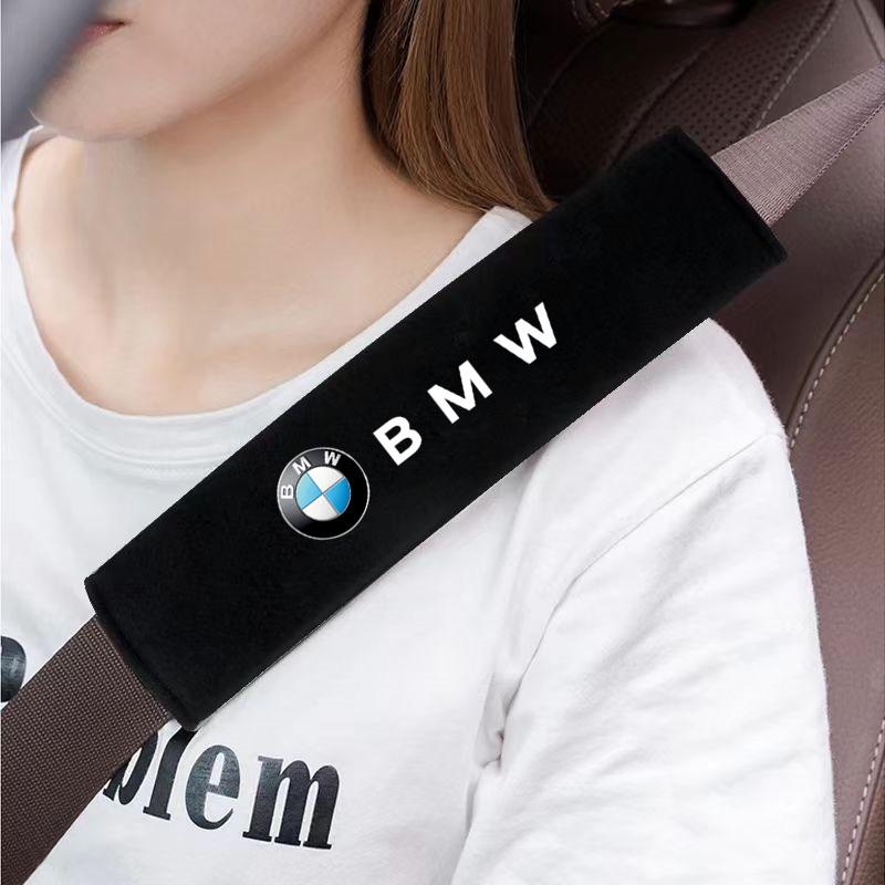 Car Seat Belt Shoulder Protector Cover Safety Belt Padding Pad For BMW M E46 E90 E60 F30 F10 E39 E36 G20 G30 F20 E87 Accessories GG7