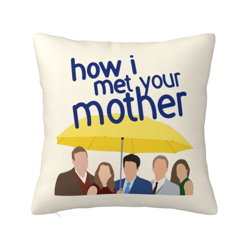 Op Maat Gemaakte Moderne How I Met Your Mother Kussenhoes Zachte TV-Serie Sierkussenhoes Slaapkamer Decoratie
