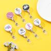 Work Name Tag 7 Styles Swivel Clip ID Name Cute Nurses Retractable Badge Reel Holder for Nurse