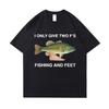 Buy A Man Eat Fish He Day Teach Fish Man To A Lifetime Funny Meme T Shirt Cotton T-shirt Men Women Cotton Oversized Tees Clothes