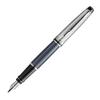 Waterman Expert Deluxe Füllfederhalter, Steingrau CT, Feine Feder, Geschenkverpackt, Offiziell importiert, Produktnummer 2187505