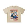 260 GSM Double Yarn 32 Count 100% Cotton Dragon Ball V26 Bulma Android Print Unisex Heavy Cotton T Shirt