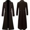 Stilvolle Herren Steampunk Retro Jacke Gotischer Viktorianischer Froschmantel Halloween Kostüm Manyi Fashion