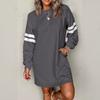 IHUASU Fashion Autumn Winter Long Sleeve O-Neck Casual Dresses