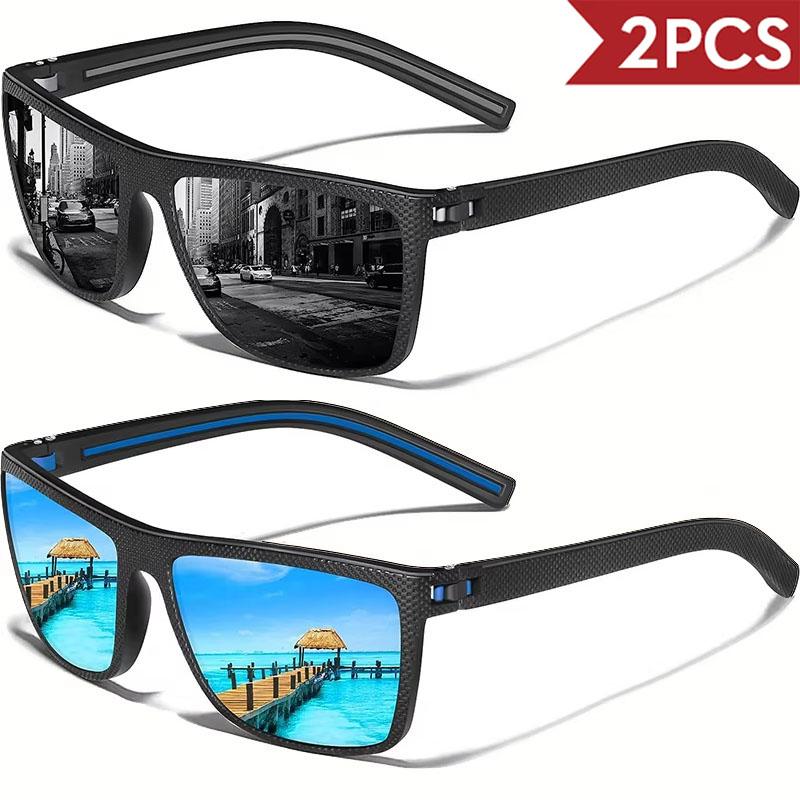 3 Stück Tolle Polarisierte Sonnenbrille für Herren Unisex UV400 Brille Angelbrille Outdoor Sportbrille zum Fahren Angeln Radfahren