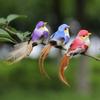 12-60PCS Home Garden Decor Cute Artificial Birds Faux Foam Animals Simulation Feather Bird Models DIY Craft Ornaments