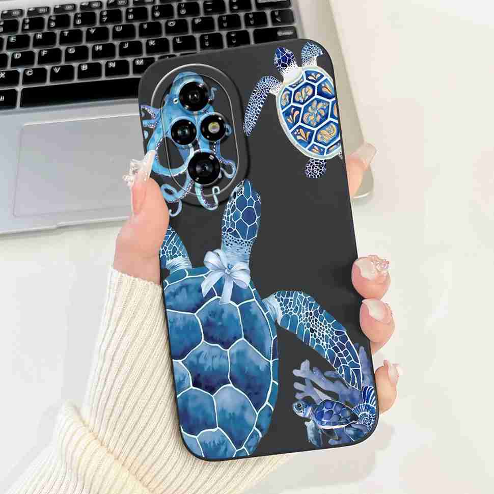 For Honor 200 Pro 5G Case ELP-AN00 Cute Butterfly Rabbit Soft Silicone Cover For Huawei Honor 200Pro ELP-NX9 Phone Shell Fundas