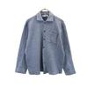Old Tattersall Check Pattern Long Sleeve Shirt Style Jacket L Men's Used