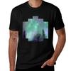 Northern Lights TShirt Basic Simple Design Short Sleeve Shirt