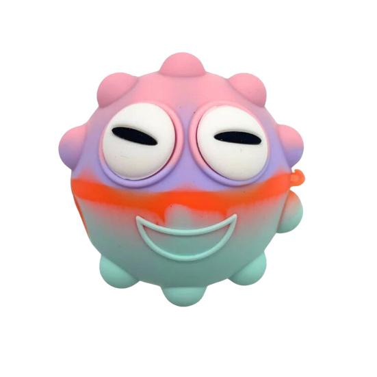 Popping Eye Expression Ball Toy Stress Relief Push Bubble Ball Squeeze Toy Decompression Stress Ball Fidget Toy