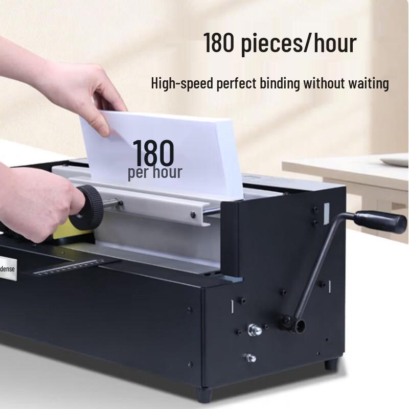 Kemai CJ-4000 Manual Hot Melt Binding Machine CN Plug (adapter Included)