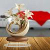 1 Piece of Lily Desktop Decoration Ornament Suitable for Living Room Desktop and Office decoraValentine Day Wedding Decor Gifts