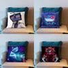 HHazbin VOX HHotel Trust Us Pillow Case Short Plush Sofa Decorative Gift Home Doublesided Printing Cushio