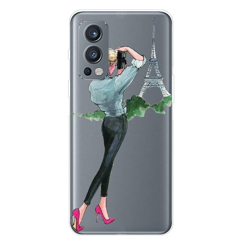 For OnePlus Nord 2 5G Case Transparent Soft TPU silicon Phone Cover For One plus Nord 2 5G Case Nord2 5G 2021 Clear Funda Coque