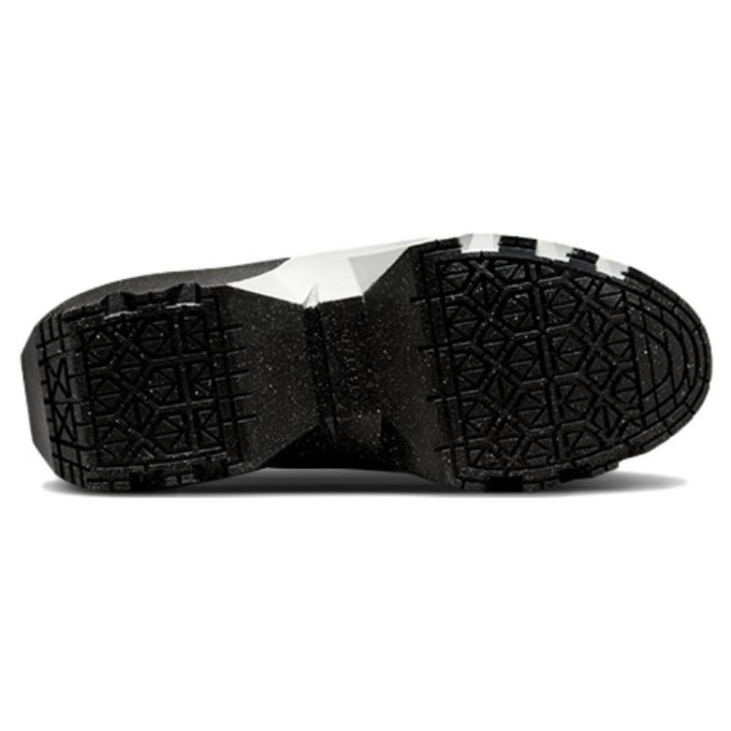 A-COLD-WALL* x Converse Geo Forma Boot Cuir Sportif Tendance Mi- Haut Lifestyle Chaussures Décontractées Unisexe Noir et Vert