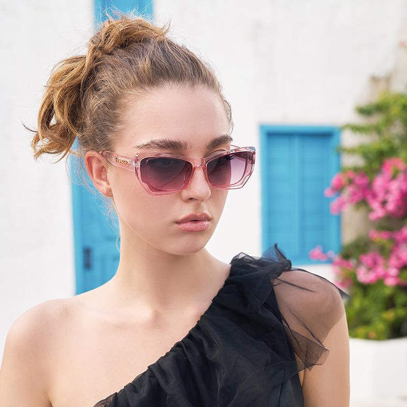 Cat'S Eye Sunglasses Female Sunscreen Sunglasses Male Tide