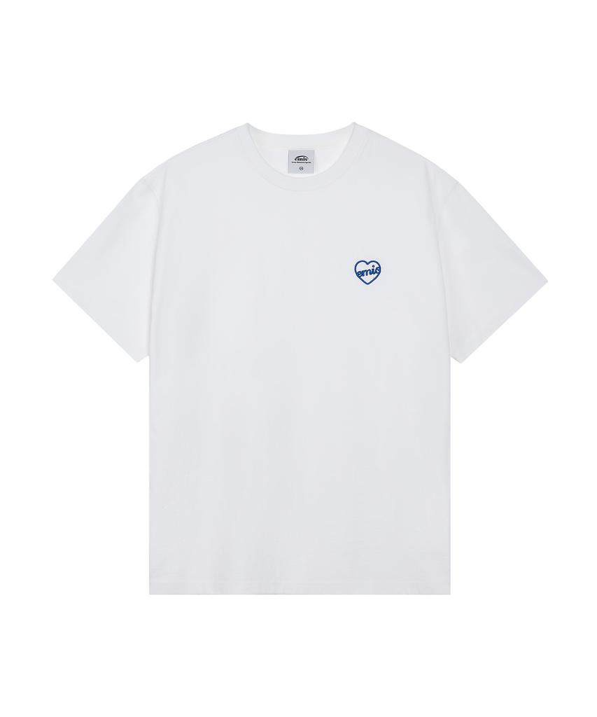 Imiseu Heart T-Shirt-White