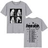 Freya Skye cotton men's shirt Summer oversized Stars Align Tour Album graphics Women's Y2k Hip Hop streetwear Tshirt
