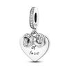 Colorful Charm Bead Charms Bead Jewellery Copper Rose Crown Rainbow Heart Shape Dangle Compatible With Pandora Bracelets Necklaces Do It Yourself Mark