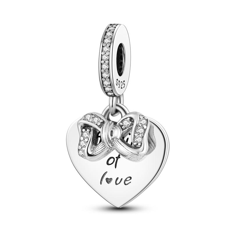 Colorful Charm Bead Charms Bead Jewellery Copper Rose Crown Rainbow Heart Shape Dangle Compatible With Pandora Bracelets Necklaces Do It Yourself Mark