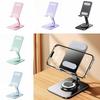 Folding Mobile Phone Holder Stand 360 ° Rotating Table Cell Phone Stand  Universal Bracket
