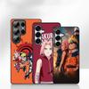 Sasuke Narutos Haruno Sakura Kakashi Case for Samsung Galaxy A55 A54 A25 A36 A17 A26 A35 A33 A34 A14 A37 S9 S20 S21 FE S10 Plus