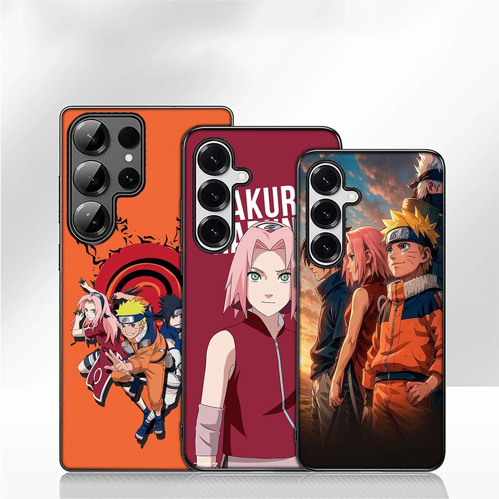 Sasuke Narutos Haruno Sakura Kakashi Case for Samsung Galaxy A55 A54 A25 A36 A17 A26 A35 A33 A34 A14 A37 S9 S20 S21 FE S10 Plus