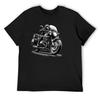 Tricou Femeie pe Motocicletă băieți albe top de vară tricou supradimensionat tricouri pentru bărbați bumbac